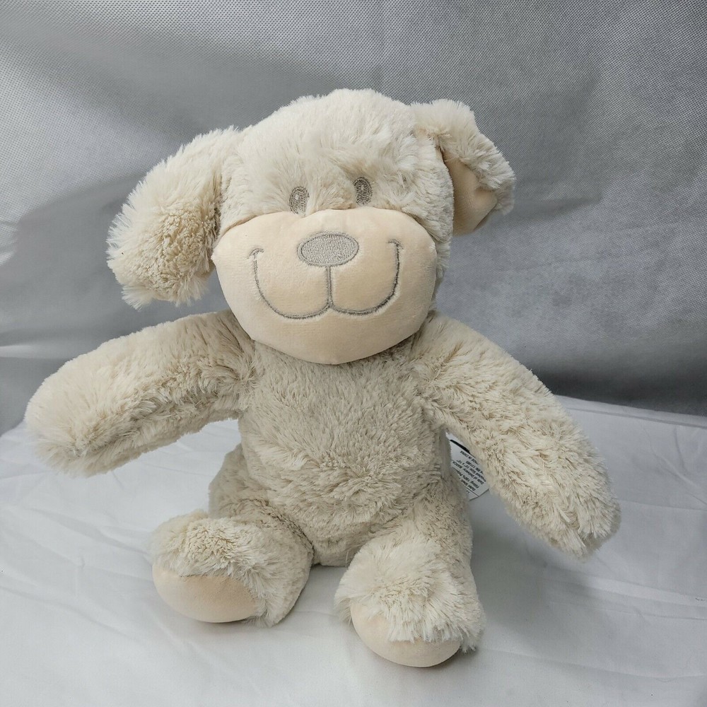 Silver One Kids Plush Dog STUFFED ANIMAL TOY 10"